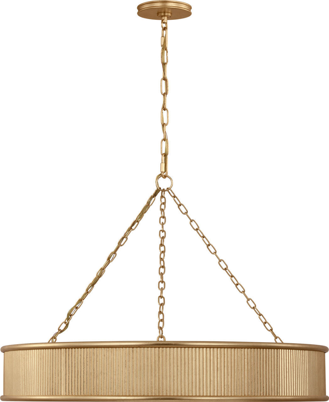 Visual Comfort Studio - PCC1008GD - Eight Light Chandelier - Ritz - Gild/Gild