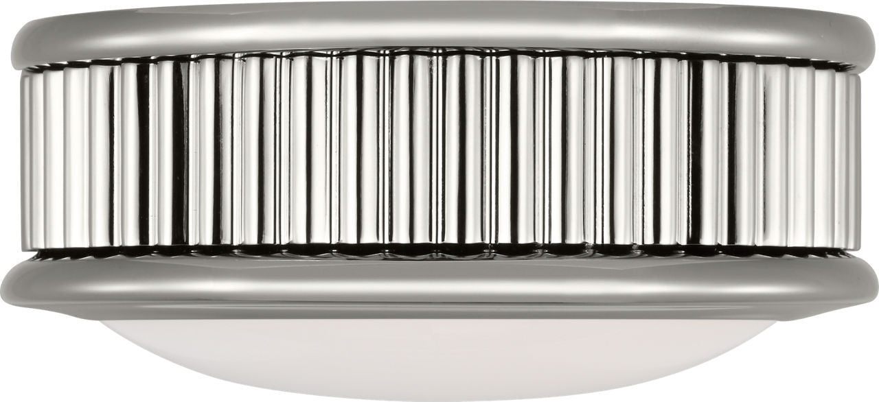 Visual Comfort Studio - PCF1001PN - LED Flush Mount - Ritz - Polished Nickel/Polished Nickel