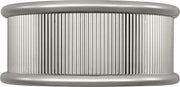 Visual Comfort Studio - PCF1033PN - Three Light Flush Mount - Ritz - Polished Nickel/Polished Nickel