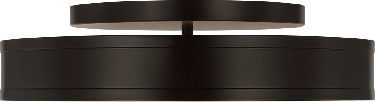 Visual Comfort Studio - PCF1041AI - LED Semi Flush Mount - Dupont - Aged Iroged Iron