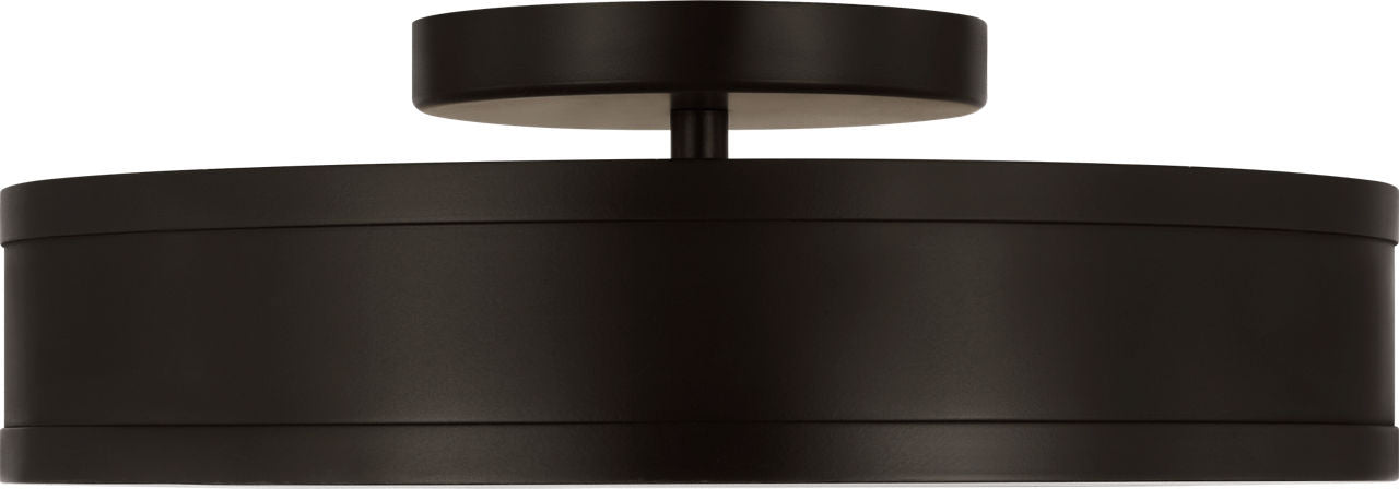 Visual Comfort Studio - PCF1051AI - LED Semi Flush Mount - Dupont - Aged Iroged Iron