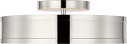 Visual Comfort Studio - PCF1051PN - LED Semi Flush Mount - Dupont - Polished Nickel/Polished Nickel