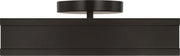 Visual Comfort Studio - PCF1071AI - LED Semi Flush Mount - Dupont - Aged Iroged Iron