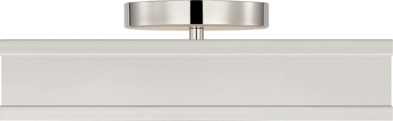 Visual Comfort Studio - PCF1071PN - LED Semi Flush Mount - Dupont - Polished Nickel/Polished Nickel