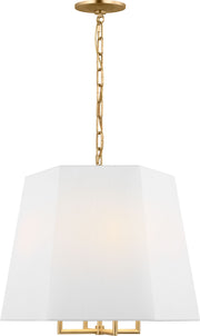 Visual Comfort Studio - PCP1024GD - Four Light Hanging Shade - Lille - Gild/Gild