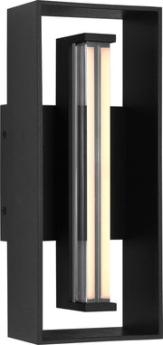 Visual Comfort Studio - SLO1341TXB - LED Lantern - Abner - Textured Black/Textured Black
