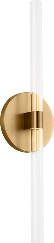 Visual Comfort Studio - SLW1092BBS - LED Wall Sconce - Silas - Burnished Brass/Burnished Brass