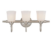 Savoy House - 8-1062-3-SN - Three Light Bath Bar - Brunswick - Satin Nickel