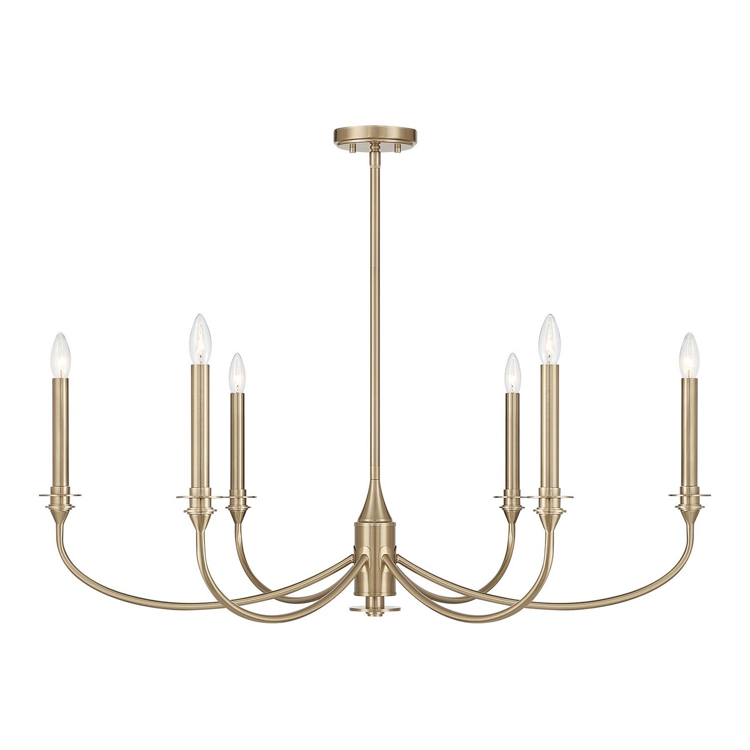 Savoy House - 1-1500-6-127 - Six Light Chandelier - Coventry - Noble Brass