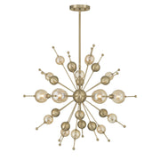 Savoy House - 1-2514-6-127 - Six Light Chandelier - Crescent - Noble Brass