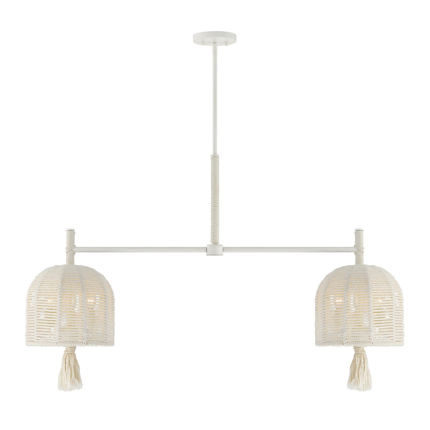 Savoy House - 1-3403-6-341 - Six Light Chandelier - Lunara - Cotton