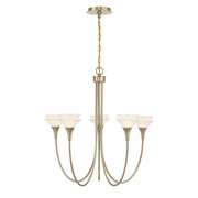 Savoy House - 1-5082-5-127 - Five Light Chandelier - Florena - Noble Brass