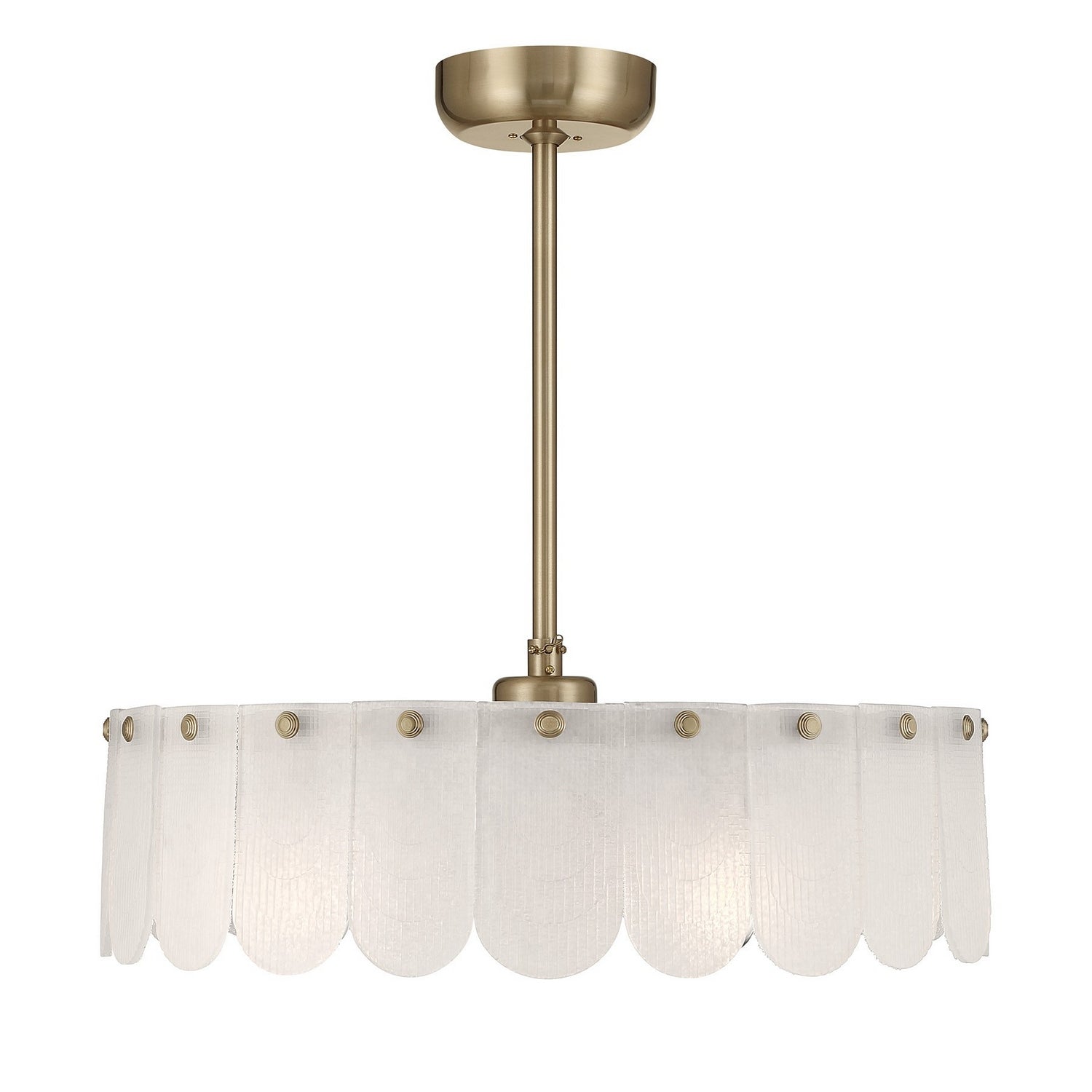 Savoy House - 28-FD-9802-127 - LED Fan D'Lier - Ashton - Noble Brass