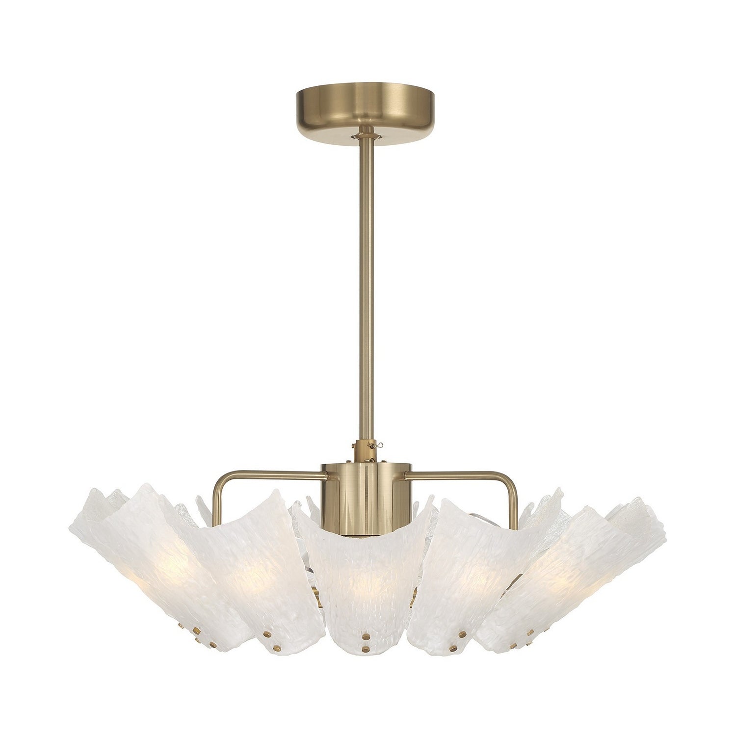 Savoy House - 32-FD-465-127 - 12 Light Fan D'Lier - Celina - Noble Brass