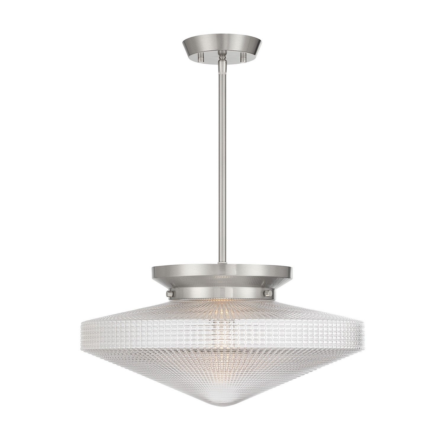 Savoy House - 6-4464-1-SN - One Light Convertible - Norwich - Satin Nickel