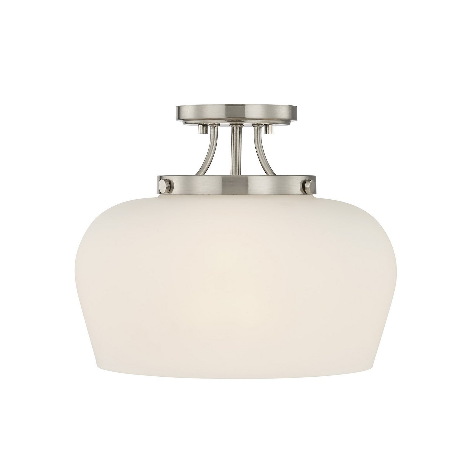 Savoy House - 6-6035-3-SN - Three Light Semi-Flush Mount - Octave - Satin Nickel