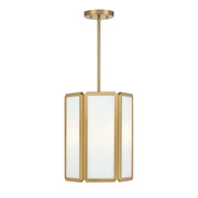 Savoy House - 7-1700-3-322 - Three Light Pendant - Leeds - Warm Brass