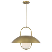 Savoy House - 7-3070-1-322 - One Light Pendant - Lehigh - Warm Brass