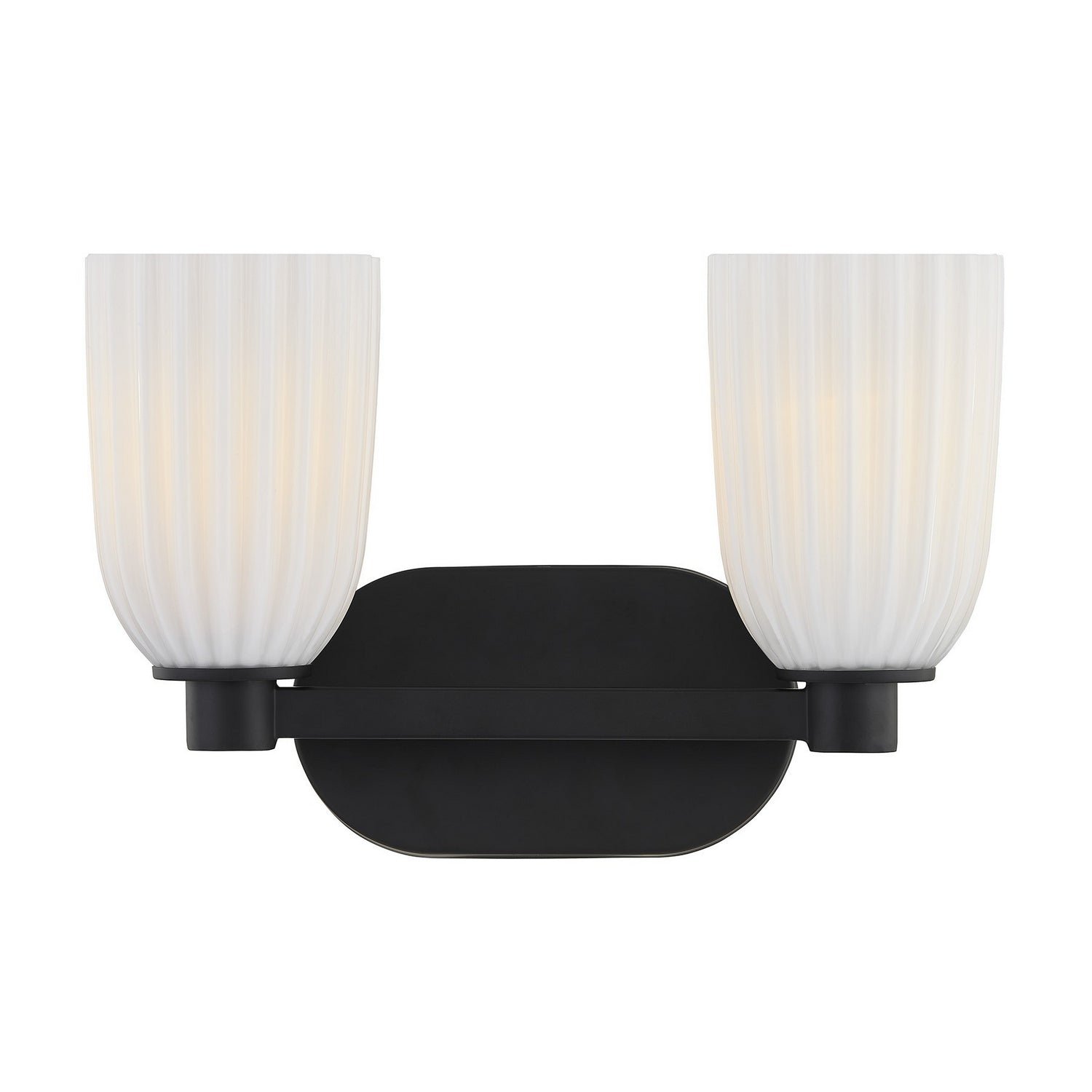 Savoy House - 8-1245-2-BK - Two Light Bathroom Vanity - Baldwin - Matte Black