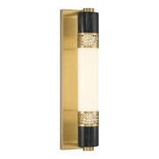 Savoy House - 9-2915-1-322 - LED Wall Sconce - Farrell - Warm Brass
