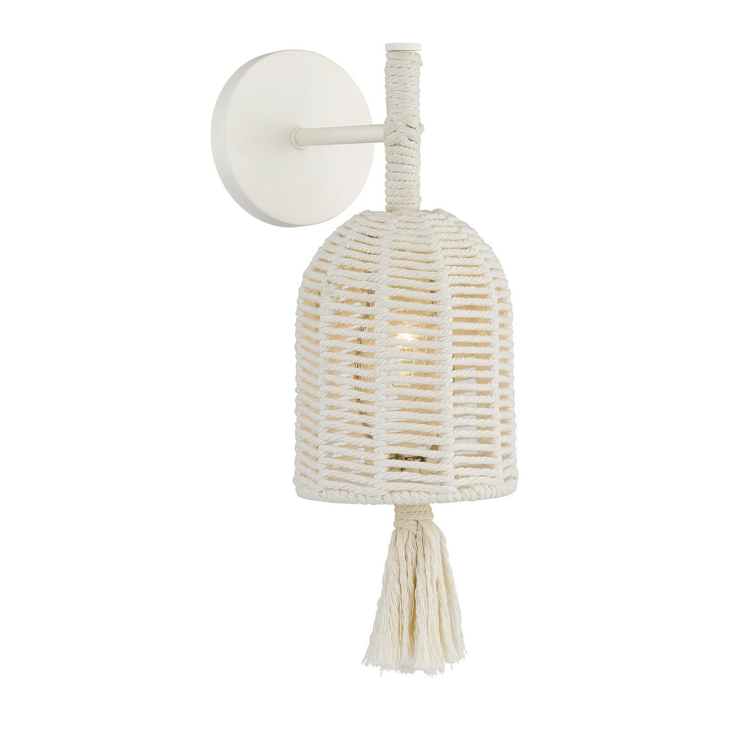 Savoy House - 9-3402-1-341 - One Light Wall Sconce - Lunara - Cotton