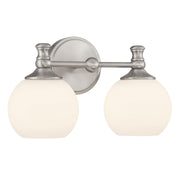 Millennium - 201102-BN - Two Light Vanity - Orlisse - Brushed Nickel