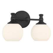 Millennium - 201102-MB - Two Light Vanity - Orlisse - Matte Black