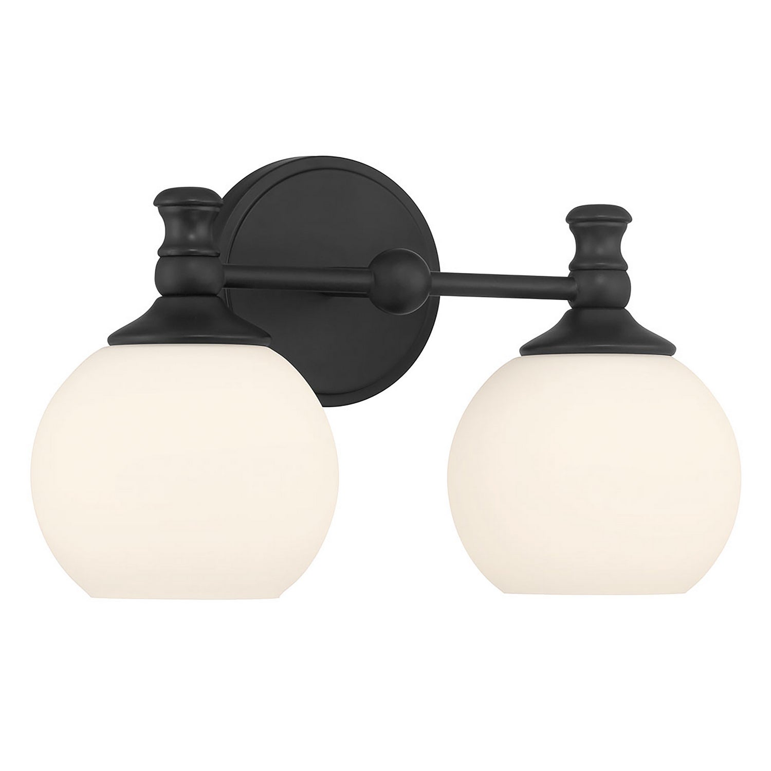 Millennium - 201102-MB - Two Light Vanity - Orlisse - Matte Black
