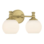 Millennium - 201102-VB - Two Light Vanity - Orlisse - Vintage Brass