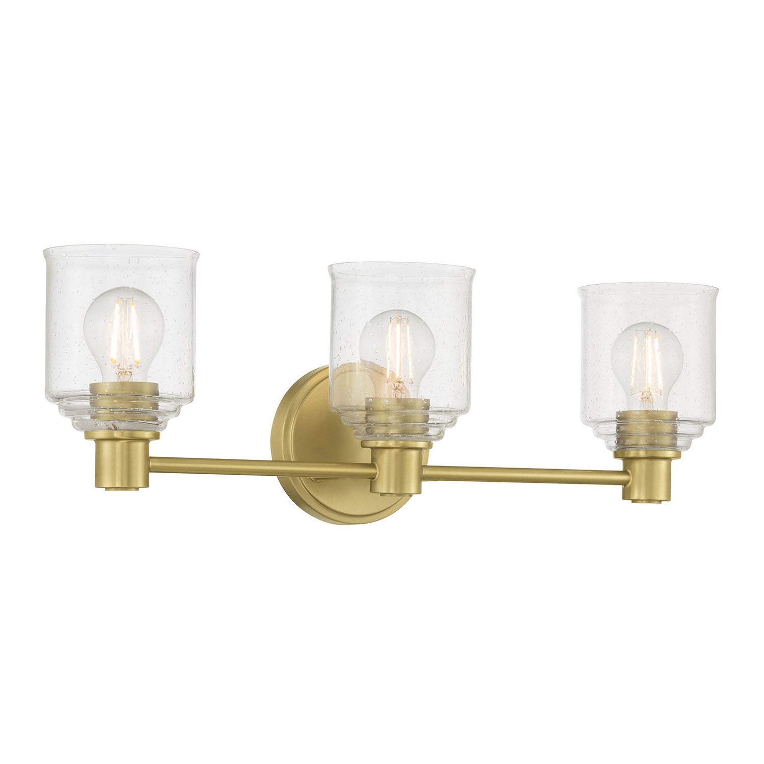 Millennium - 202103-VB - Three Light Vanity - Vessair - Vintage Brass