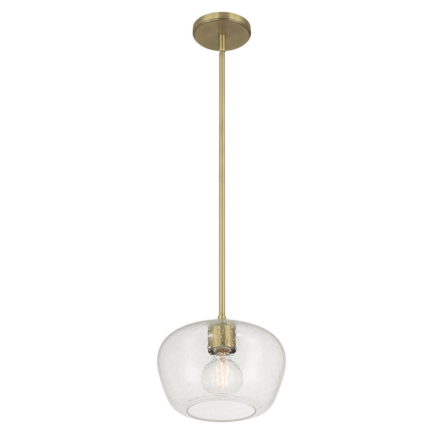 Millennium - 203101-VB - One Light Pendant - Pomari - Vintage Brass