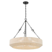 Millennium - 206105-MB - Five Light Pendant - Tresselle - Matte Black
