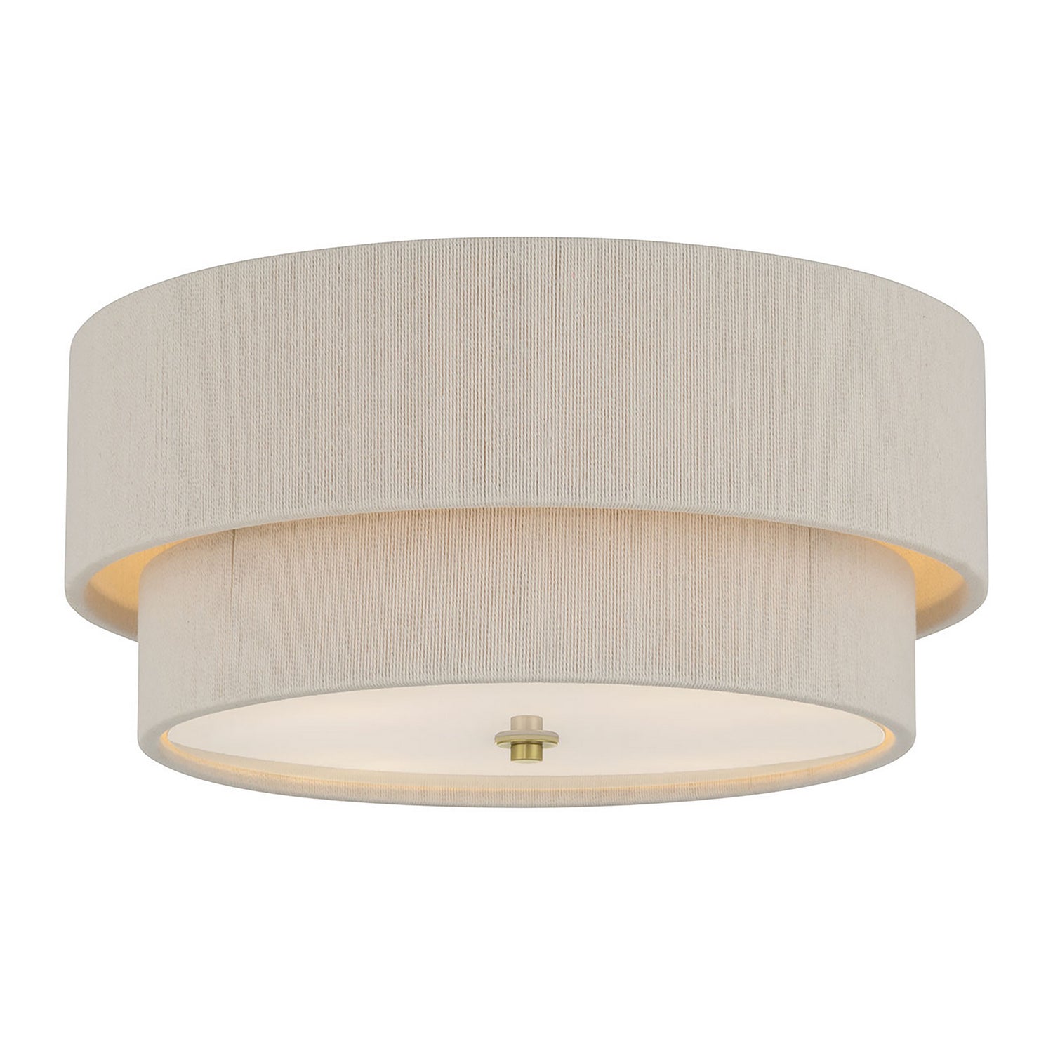 Millennium - 208104-VB - Four Light Flush Mount - Helbert - Vintage Brass