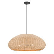 Millennium - 209105-MB - Five Light Pendant - Natora - Matte Black