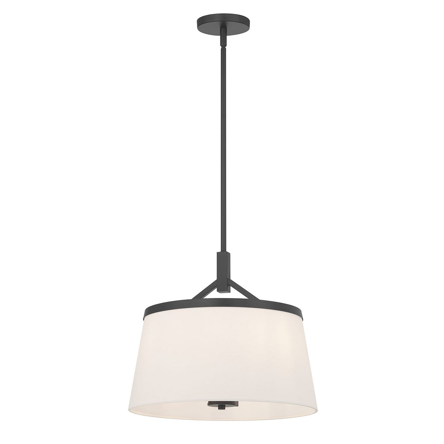 Millennium - 240103-MB - Three Light Pendant - Montrine - Matte Black