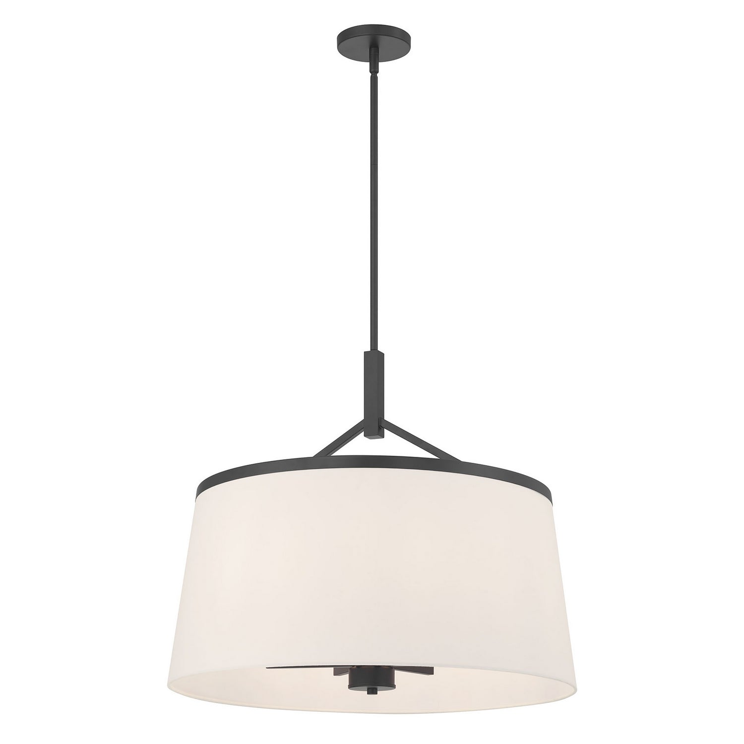 Millennium - 240106-MB - Six Light Pendant - Montrine - Matte Black