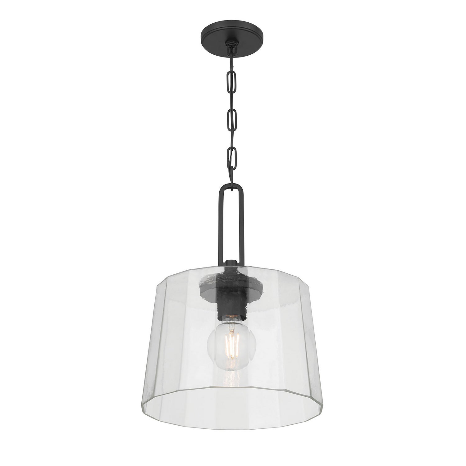 Millennium - 250101-MB - One Light Pendant - Diamara - Matte Black