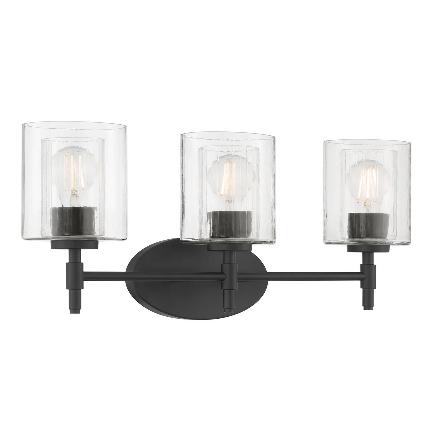 Millennium - 270103-MB - Three Light Vanity - Solventa - Matte Black