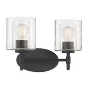Millennium - 270202-MB - Two Light Vanity - Solventa - Matte Black