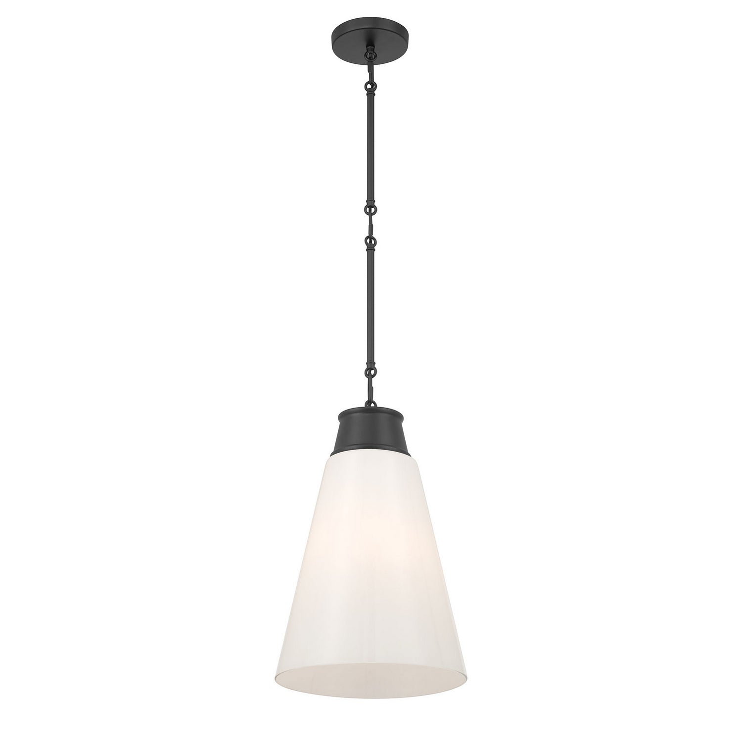 Millennium - 280101-MB - One Light Pendant - Bellaryn - Matte Black