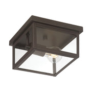 Millennium - 4201-PBZ - One Light Flush Mount - Evanton - Powder Coated Bronze