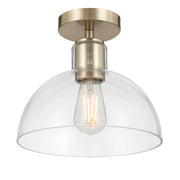 Millennium - 6021-MG - One Light Semi-Flush Mount - Knightsdale - Modern Gold