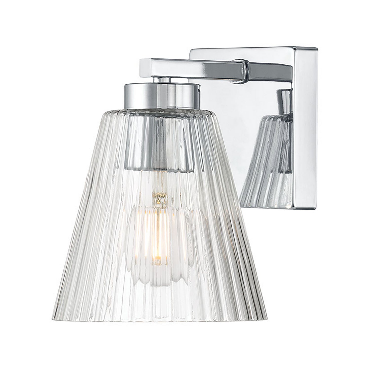 Millennium - 63001-CH - One Light Wall Sconce - Riville - Chrome
