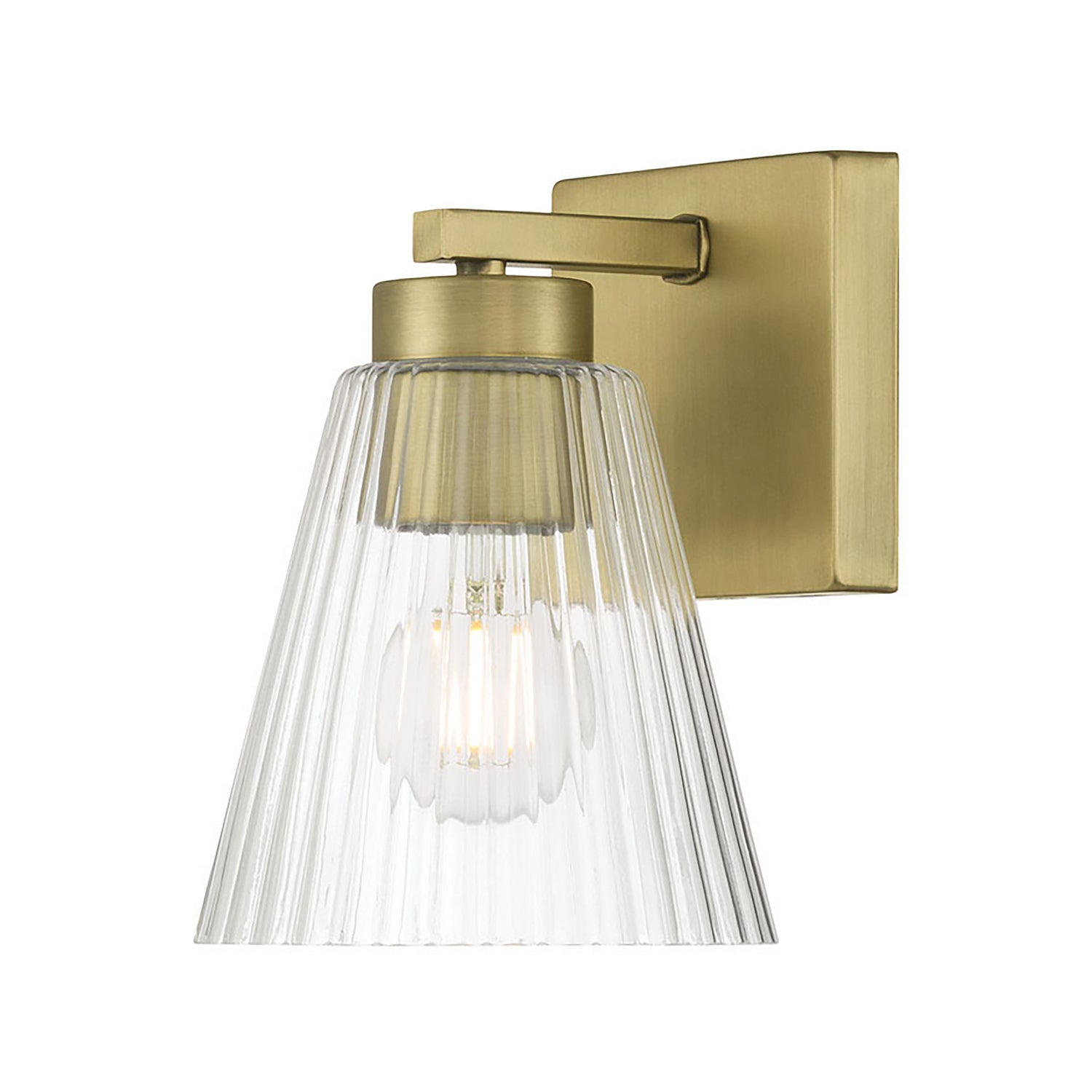 Millennium - 63001-VB - One Light Wall Sconce - Riville - Vintage Brass