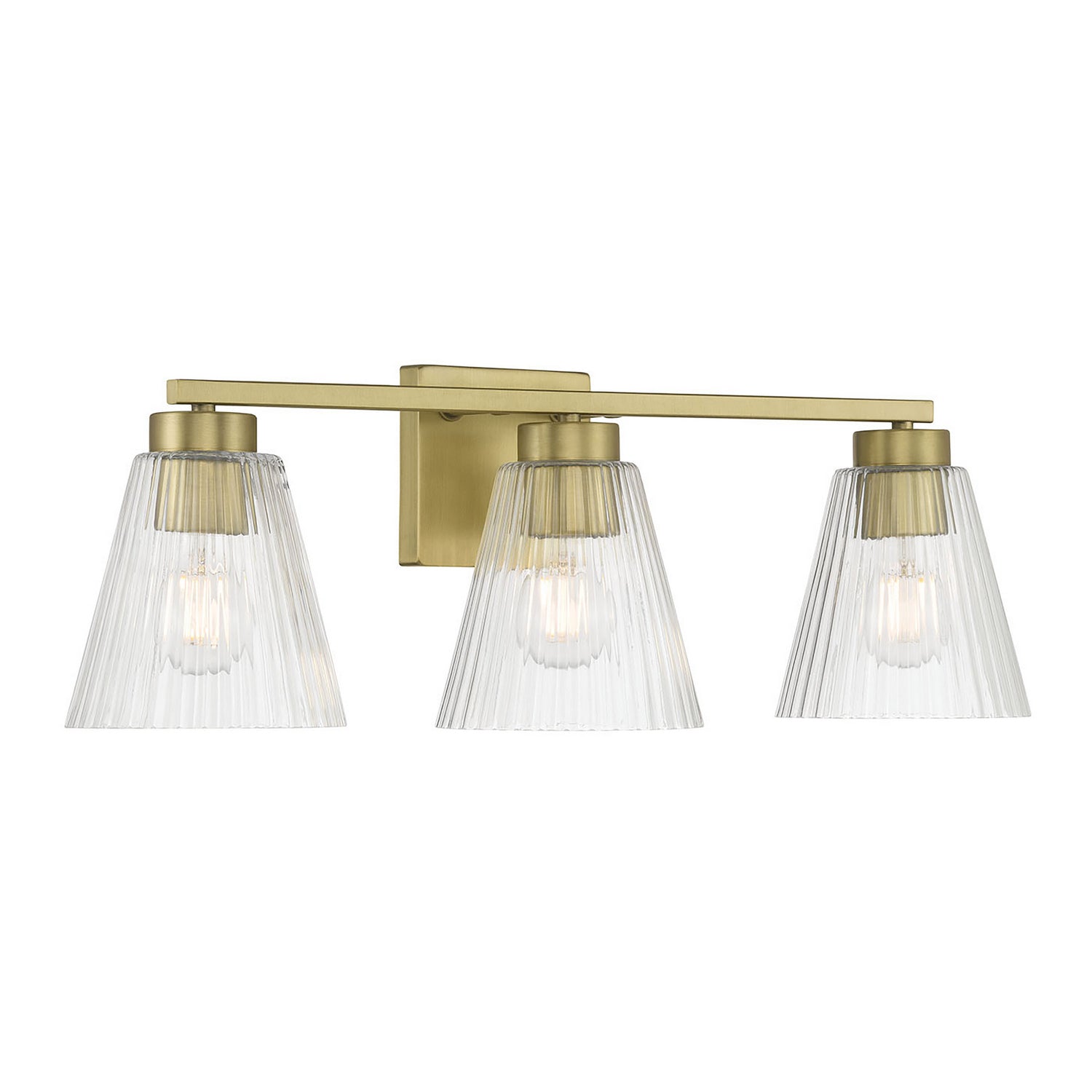 Millennium - 63003-VB - Three Light Vanity - Riville - Vintage Brass