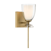 Minka-Lavery - 10251-732 - One Light Wall Sconce - Elowen - Legacy Brass