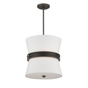 Minka-Lavery - 12415-860 - Three Light Pendant - Dalvor - Dark Bronze