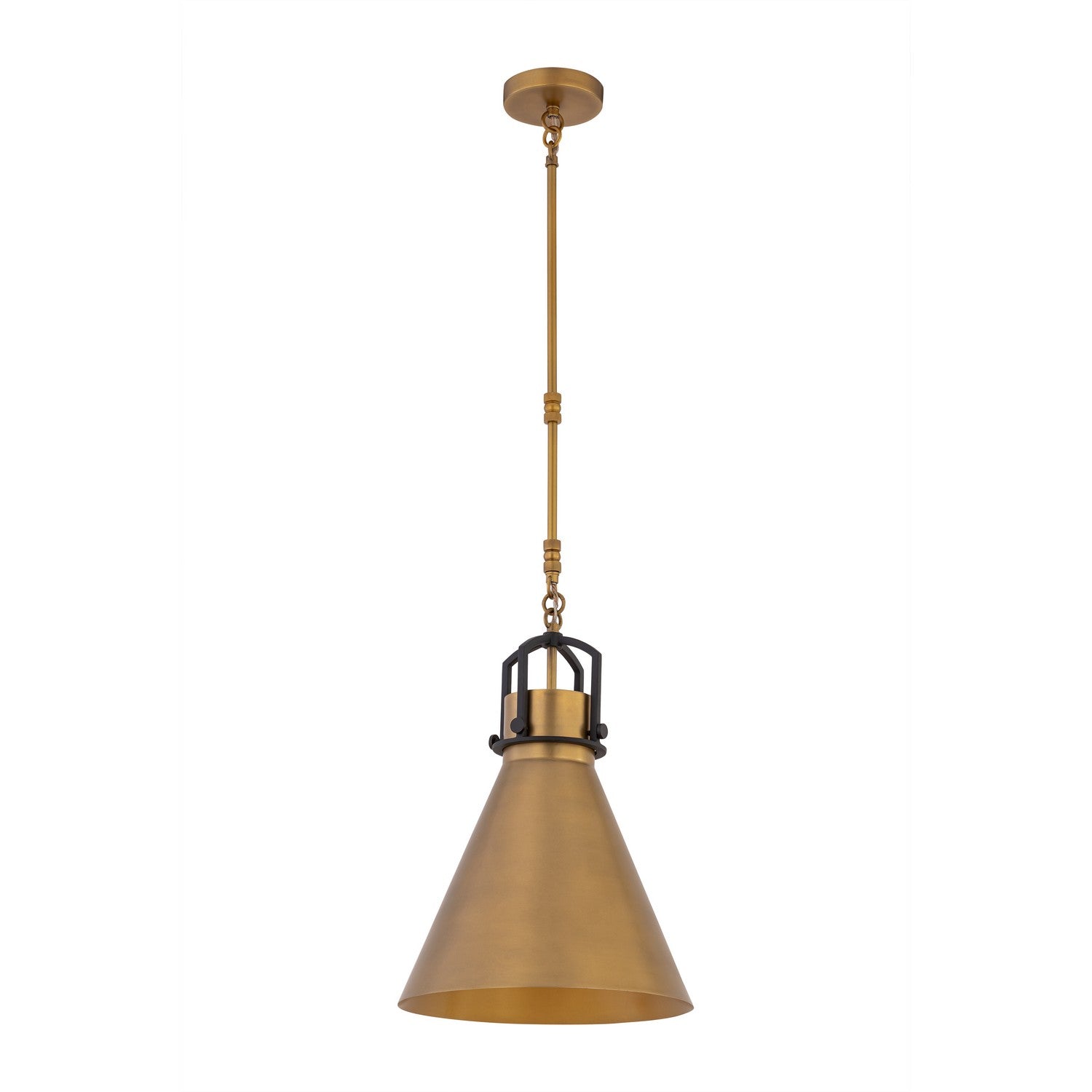 Minka-Lavery - 13105-855 - One Light Pendant - Fenric - Legacy Brass