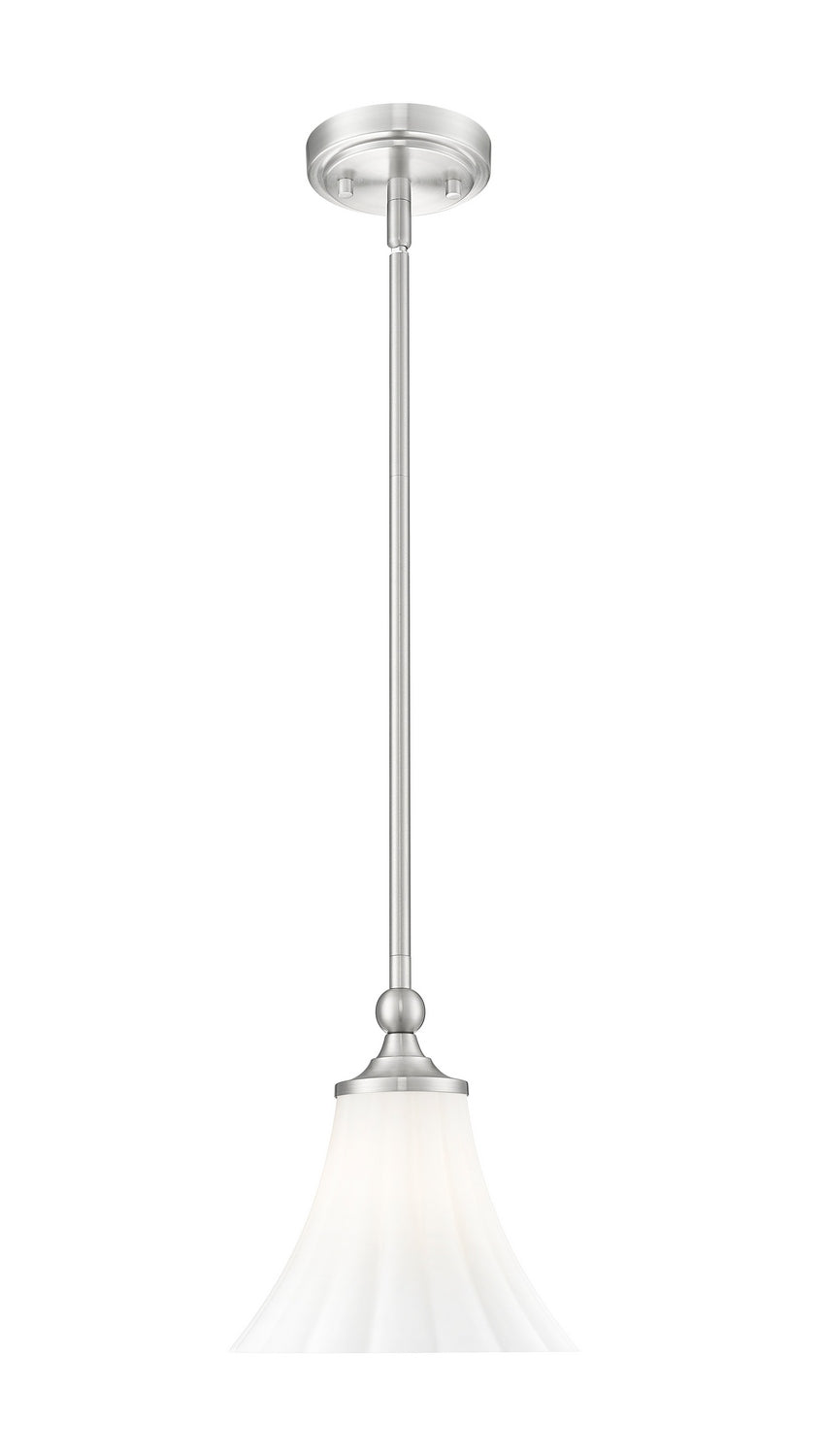 Z-Lite - 1958P8-BN - One Light Pendant - Fleur - Brushed Nickel