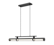 Z-Lite - 1959-44L-MB-LED - LED Linear Chandelier - Benoit - Matte Black